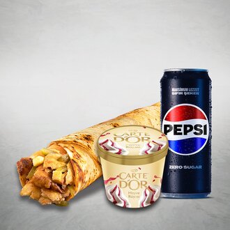 Algida Menüsü (Tavuk Döner Small Dürüm) görseli