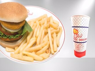 Chicken Burger Menü görseli