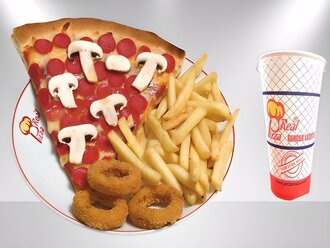 Süper Samba Menü (Parça Pizza) görseli