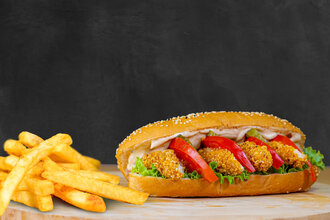 Çıtır Tavuk Sandwich görseli