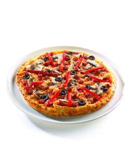 Küp Sucuklu Pizza (Büyük) görseli