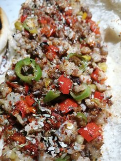 Ekmek Arası Sebzeli Kokoreç (110 G) görseli