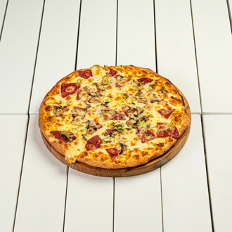 Afilli Soslu Sucuklu Pizza (Orta) görseli
