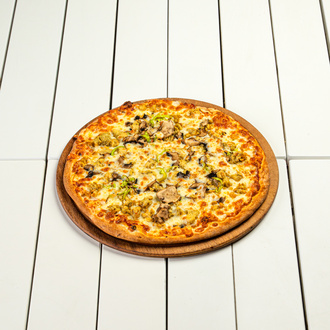 Köri Soslu Tavuklu Pizza (Küçük) görseli