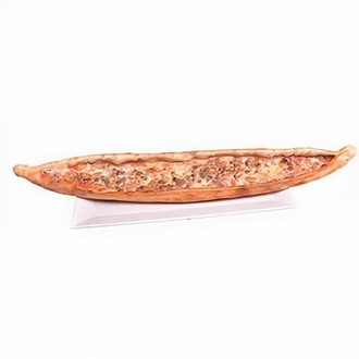 Kuşbaşılı Peynirli Pide görseli