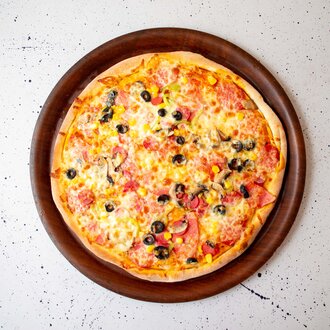 Karışık Pizza (Orta Boy) görseli