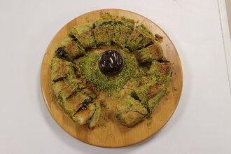 Çikolatalı Simit Katmer görseli