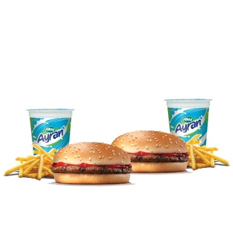 2’Li Kids Hamburger Menü görseli