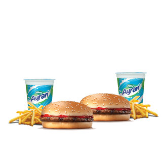 2’Li Kids Hamburger Menü görseli