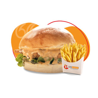 Spicy Chicken Burger görseli