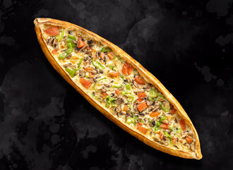 Sebzeli Pide görseli