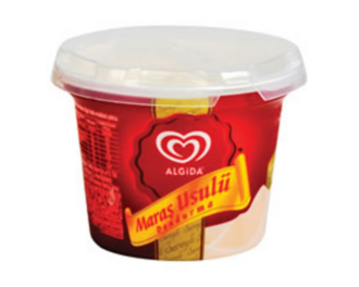 Algida Maraş Usulü Sade Cup Dondurma (105 Ml.) görseli