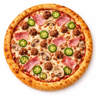 Etli Acılı Pizza (Küçük) görseli