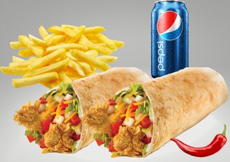 Korean Wrap Menü görseli