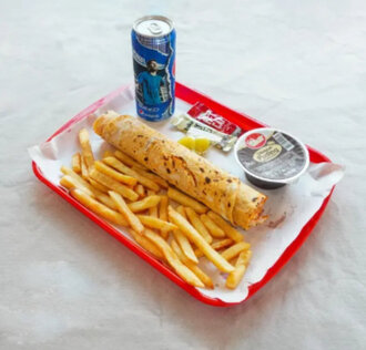 Tavuk Döner Dürüm & Tatlı Menü 2 görseli