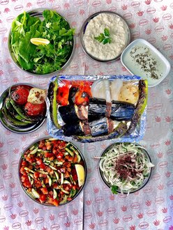 Patlıcanlı Kebap Porsiyon görseli