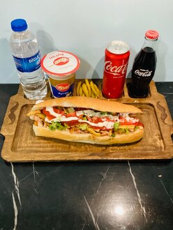 Ekmek Arası Tavuk Döner Menü görseli