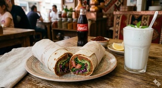 Double Çiğ Köfte Dürüm görseli