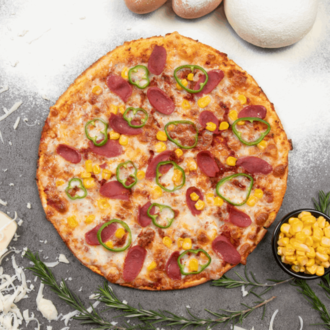 Acılı Pizza görseli