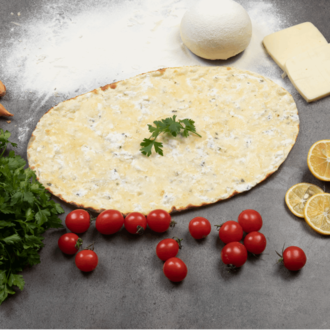 Peynirli Lahmacun görseli