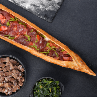 Pastırmalı Pide görseli