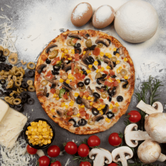 Vejetaryen Pizza görseli