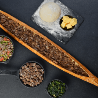 Kavurmalı Pide görseli