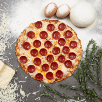 Sucuklu Pizza görseli