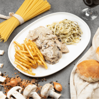 Mantarlı Kremalı Tavuk görseli