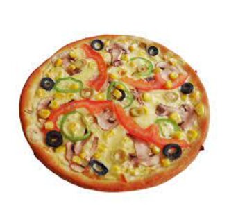 Vejetaryen Pizza (Büyük) (32 Cm.) görseli