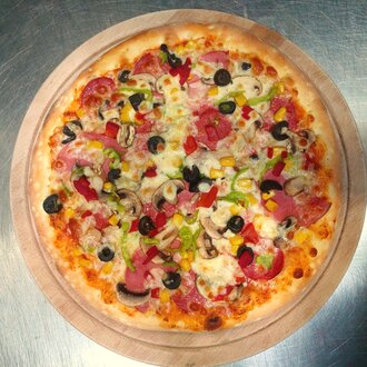 Karışık Pizza (Küçük) (22 Cm.) görseli