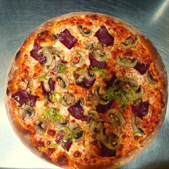 Pastırmalı Pizza (Orta) (26 Cm.) görseli