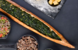 Ispanaklı Pide görseli