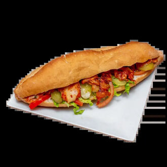 Baston Tam Ekmek Arası Tavuk Döner görseli