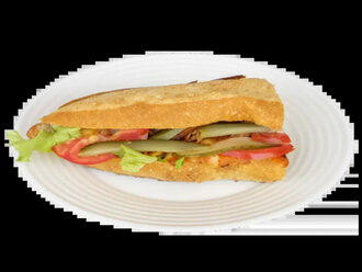 Baston Yarım Ekmek Arası Tavuk Döner görseli