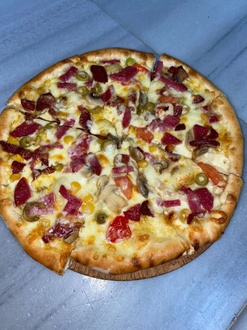 Karışık Pizza (1 Kişilik) görseli