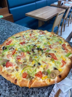 Sebzeli Pizza (1 Kişilik) görseli