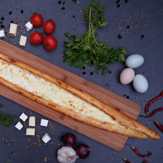 Beyaz Peynirli Pide (Açık) görseli