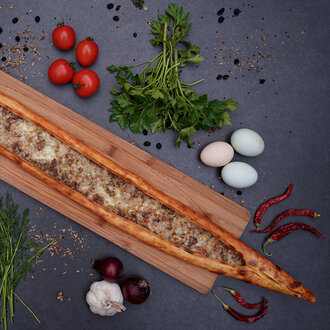 Kıymalı Kaşarlı Pide (Açık) görseli