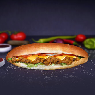 Cheddarlı Çıtır Tavuk Sandviç görseli