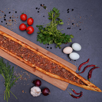 Kuşbaşılı Kaşarlı Pide (Açık) görseli