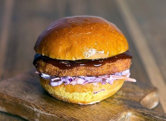 Bbq Soslu Tavuk Burger (120 Gr.) görseli