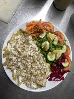 Beş Peynir Soslu Tavuk görseli