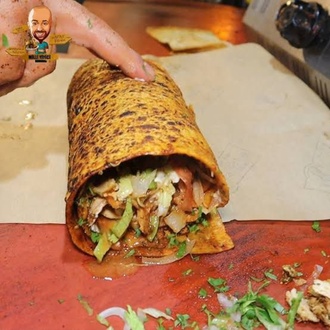 İskenderun Usulü Double Tavuk Döner Dürüm görseli