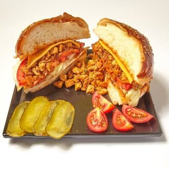 Burger Tavuk Tantuni görseli