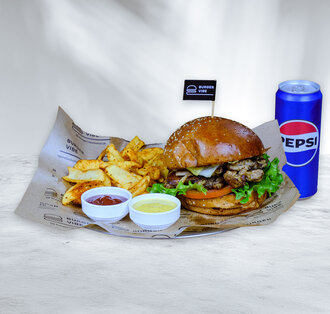 Hit Classic Chicken Burger Menü görseli