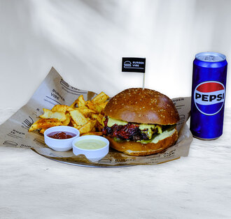 Hit Roasted Burger Menü görseli