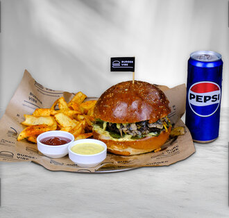 Hit Mushroom Burger Menü görseli