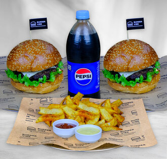 2'Li Hit  Classic Burger Menü görseli