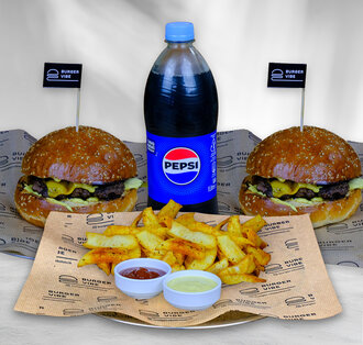 2'Li Hit Single  Burger Menü görseli